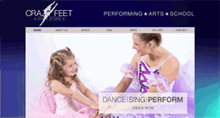 Desktop Screenshot of crazyfeetdance.com.au